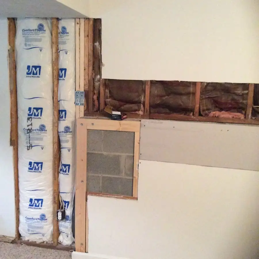 Wall insulation replacement during Contents Cleaning & Restoration in Batesburg-Leesville